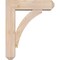 Ekena Millwork Thorton Craftsman Smooth Bracket w/ Offset Brace, Douglas Fir, 5 1/2"W x 18"D x 22"H BKT0604X18X22THR04SDF - alternate 2